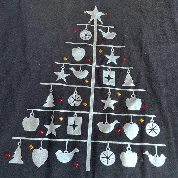 Kim Rogers Christmas Long Sleeve Women’s Shirt - Picture 2 of 7